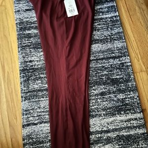 Bought from Belk, burgundy leggings, size large.  New!